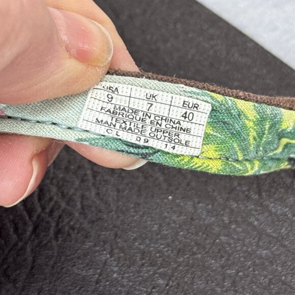 Sanuk Womens Sandals Yoga Mat Paradise Flip Flops Brown Thong Sz 9 Flat Slip On - Picture 4 of 6